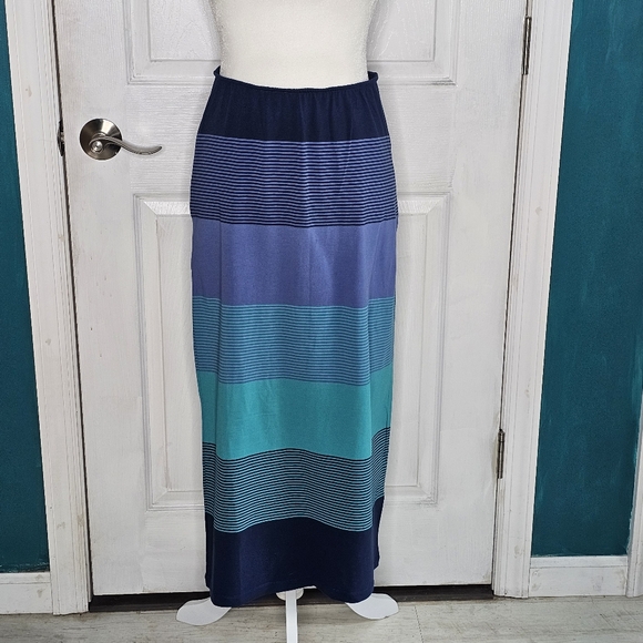 Gudrun Sjoden striped long skirt Small - Picture 6 of 10
